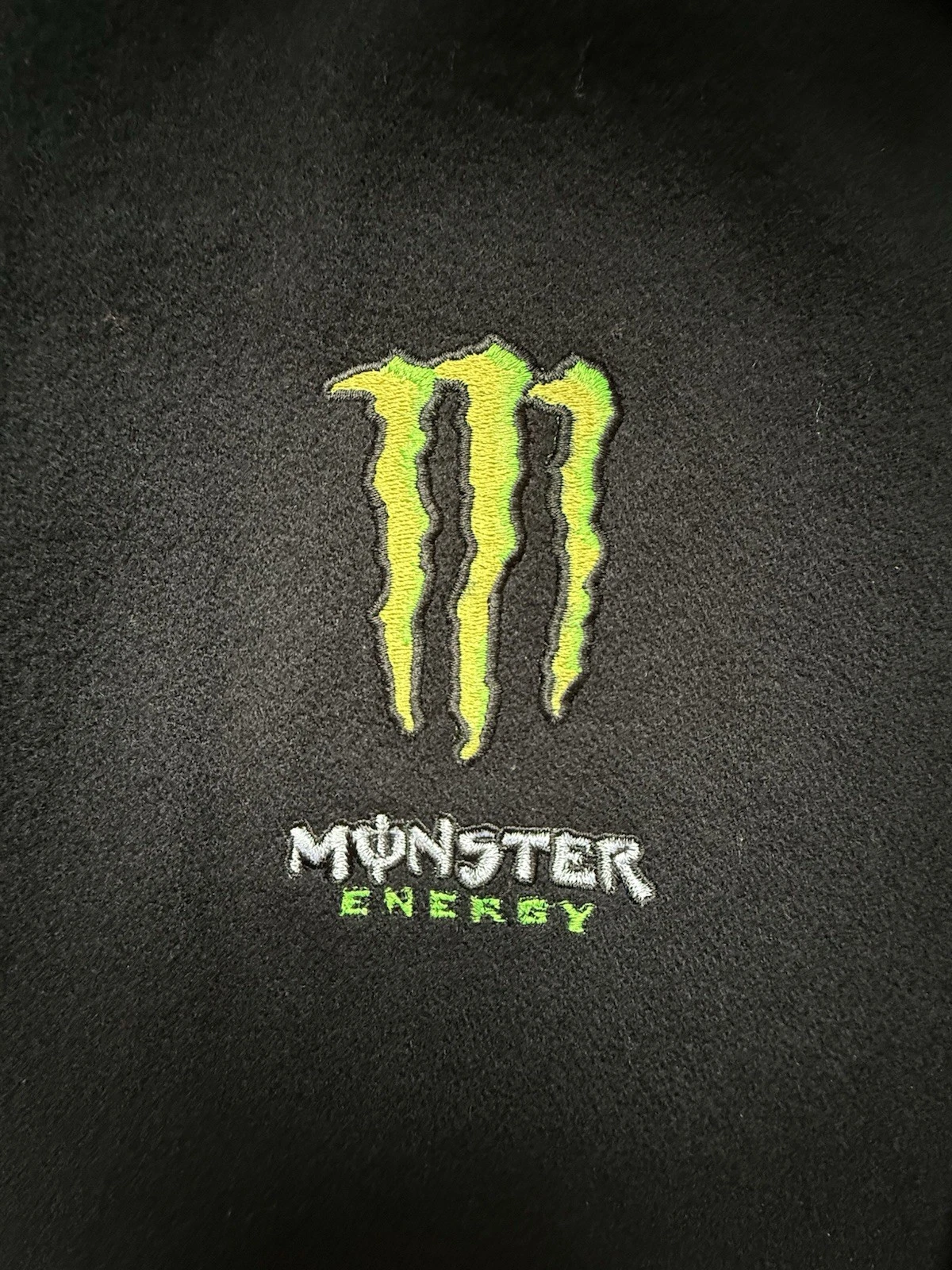 DC Shoes Ken Block 43 Subaru Rally Monster Energy Leather Jacket XXL Rare - product detail image 4