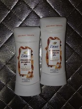 Dove Cinnamon Pumpkin Pie Limited Edition Deodorant 2.6 Oz Lot Of 2