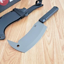 APOC Demko Rhino Hybrid Fixed Knife 6" Full Tang D2 Tool Steel Blade G10 Handle