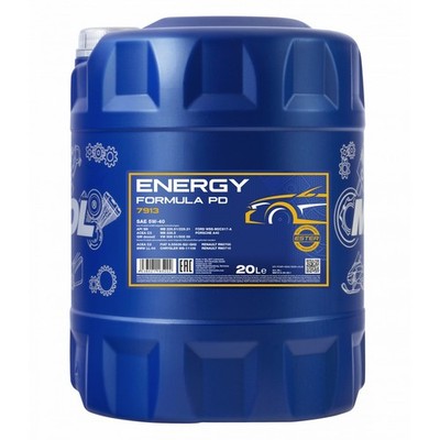 MANNOL 5W-40 Formula PD Motoröl MB 229.51, ACEA C3, 20 Liter