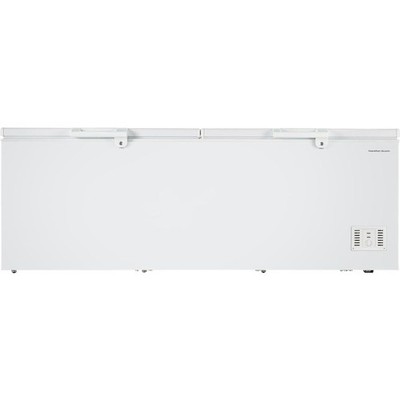 Hamilton Beach 35 Cu. Ft. Chest Freezer Double Doors Manual Defrost
