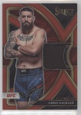 2023 Panini Select UFC Selective Swatches Red Prizm 65/99 Chris Daukaus 17ft