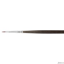 Escoda Primera Flat Filbert Brush Teijin Synthetic Size 0 For Fine Detail Pai...