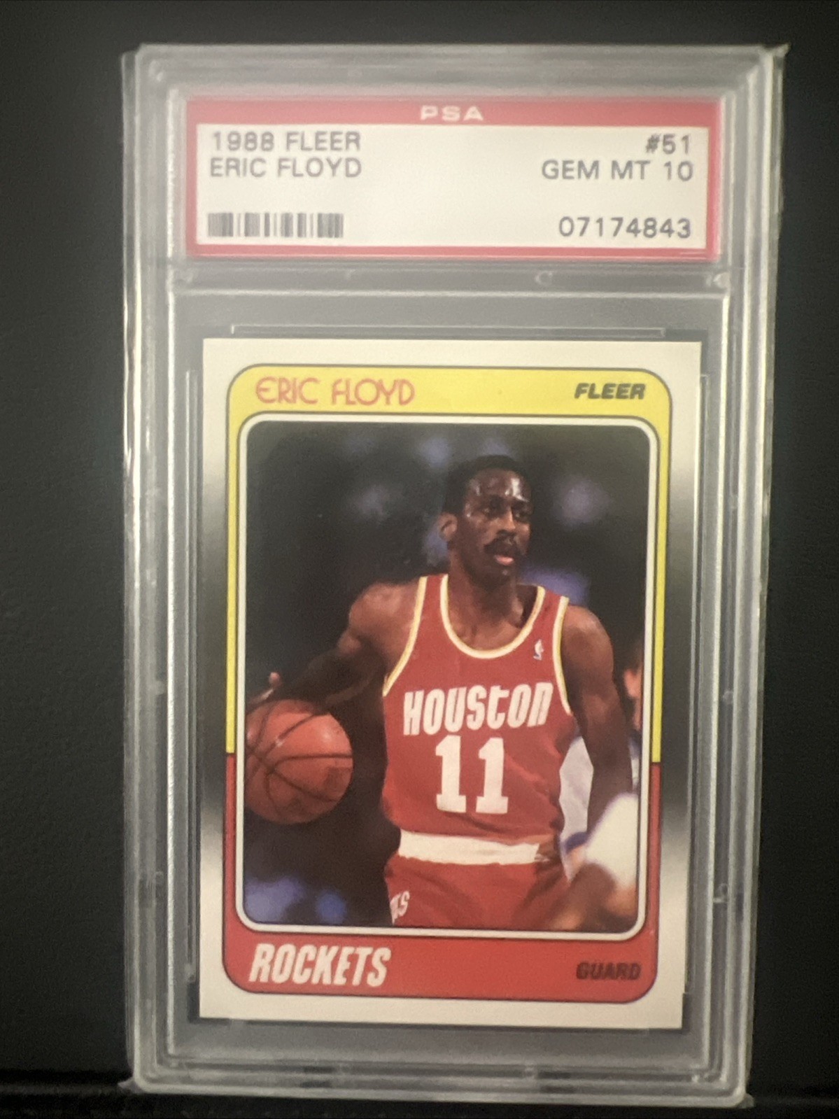 1988-89 Fleer - Eric Floyd #51 PSA 10