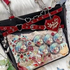 Ita Bag Large Capacity Transparent Pain Layer Crossbody Bag Anime Spicy Girl Bag
