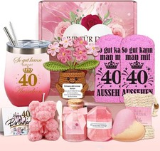 Geschenke zum 40. Geburtstag Frau, 40. Geschenk für Frauen, Positive Geburtstag