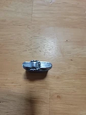 Wales Lighter, Flint Spark Mini Chrome Shield Brown Tortoise Shell like a ZIPPO