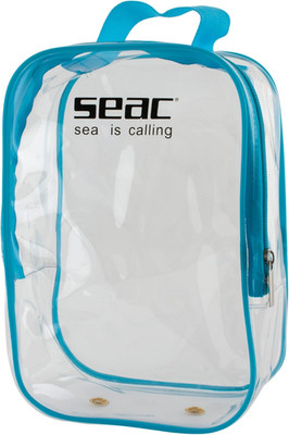 SEAC Full Face Mask Bag  transparente Kunststofftasche Schnorchelmaske