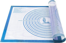 Nonstick Silicone Pastry Mat Extra Large with Measurements 28''By 20'' for Silic
