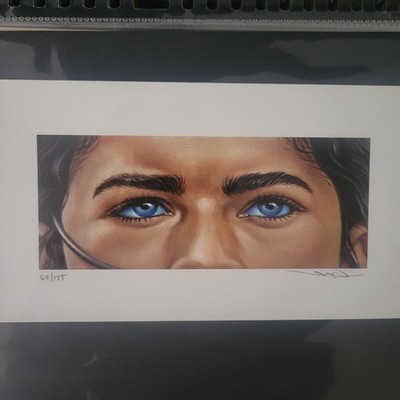  Chani Zendaya Dune Eyes Without A Face Jason Edmiston Signed 62/175