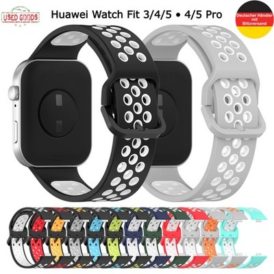 Uhrenarmband Huawei Watch Fit 3 4 5 und Fit 4/5 PRO Silikon Armband Smart Watch