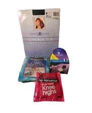 pantyhose lot Control Top JACKLYN SMITH, NO NONSENSE LEGGS