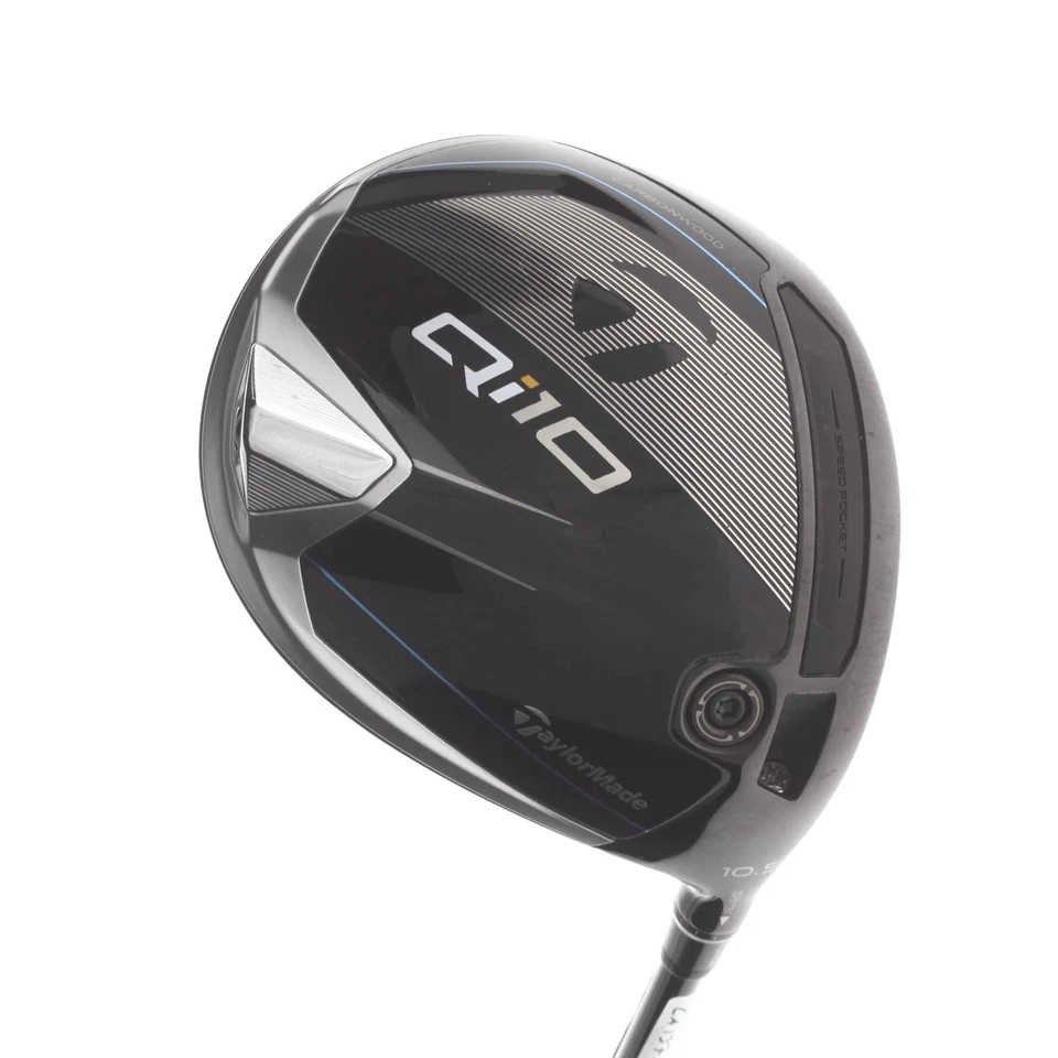 TaylorMade Qi10 Driver 10.5* Graphite HZRDUS RDX Smoke 5.5 60g Regular Shaft
