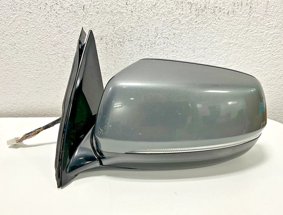 2015 Acura MDX Left Driver Door Mirror E13027554 OEM*SCRATCHED* - Image 2 of 4