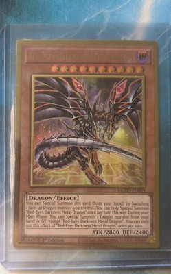 Red-Eyes Darkness Metal Dragon MGED-EN009 Maximum Gold: El Dorado 1st Edition