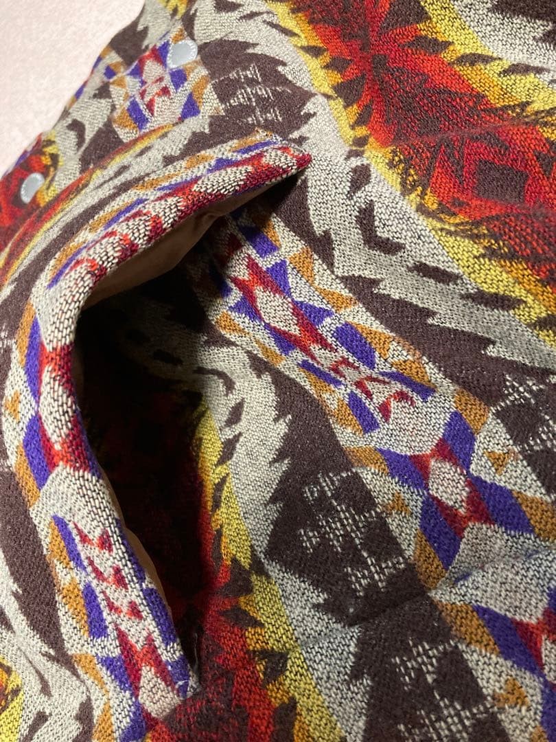 Pendleton Wool Down Vest S Unisex Patterned Jacke… - image 8