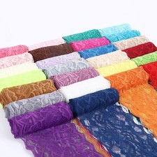 8CM ELASTIC Stretch LACE TRIM Sewing Ribbon Craft Dress Lingerie Bridal Trim