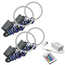 Led Halo Headlights Factory Surface Add On Custom Lights Colorshift 2380-504