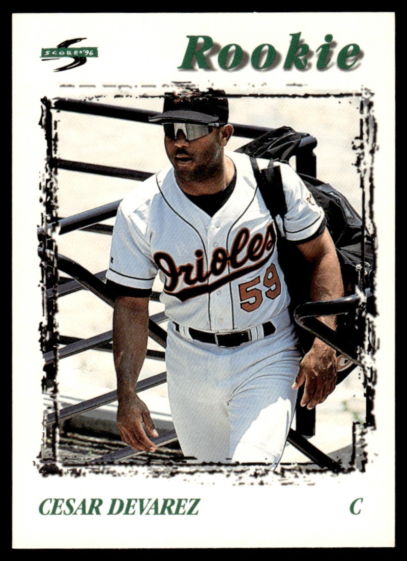 1996 Score Cesar Devarez Rookie Baltimore Orioles #264