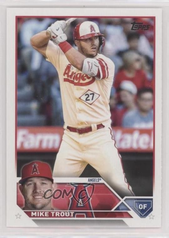 2023 Topps Series 1 Mike Trout #27