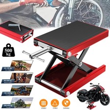 Scherenheber Motorradhebebühne Motorradheber Montagebock Höhenverstellbar 500kg