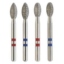 Dental Diamond Burs for Zirconia Adjustment Football Friction Grip FG 368 379