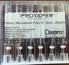 Dental Dentsply Tulsa Rotary Retreatment ProTaper Universal Files D3