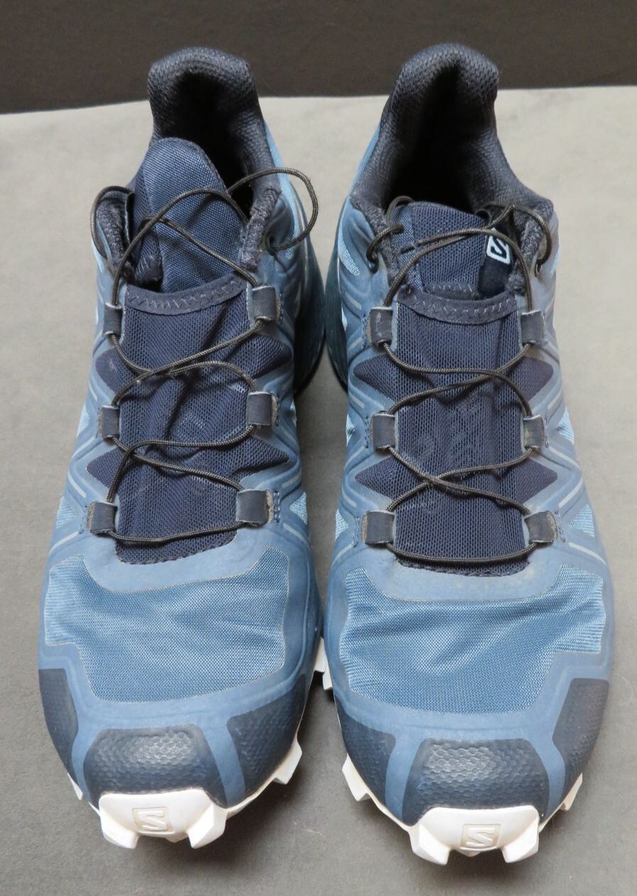 Scarpe da trail running Salomon Speed Cross 5 larghe donna taglia 9 leggermente usate blu