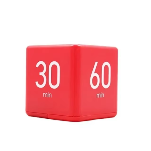 Productivity Cube Timer Gravity Sensor Flipping LED Display 4 Preset Time Dual M - Picture 8 of 23