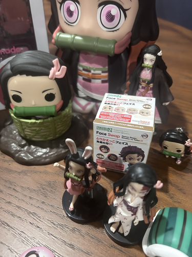 Nezuko Kamado Demon Slayer Nendoroid Doll Figure lot - Picture 4 of 5