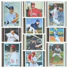 2010 Bowman Baseball Singles w/ Prospects Rookies Chrome - Choose Your Cards!