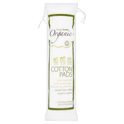 Simply Gentle Kosmetikpads aus Bio-Baumwolle 100 Pads
