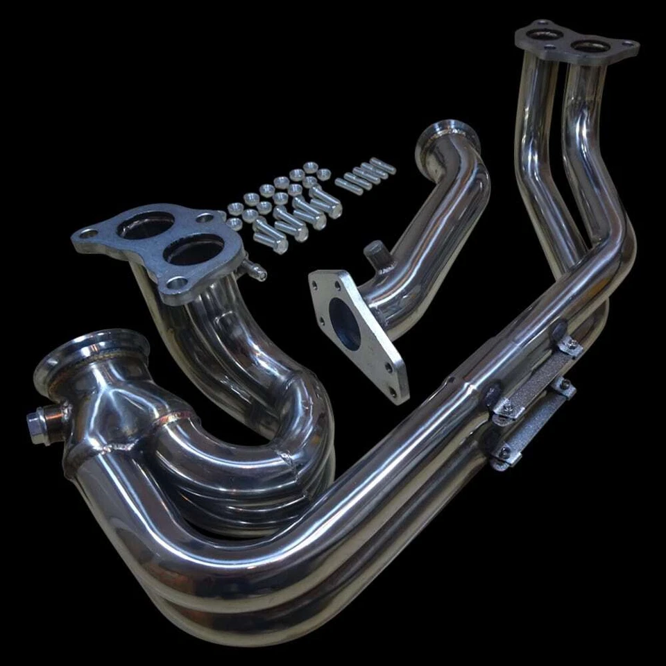 per Subaru Impreza WRX/STi Collettore di Scarico V-Band + Uppipe 2,5", EJ20, dal 92 al 05 - Immagine 3 di 4