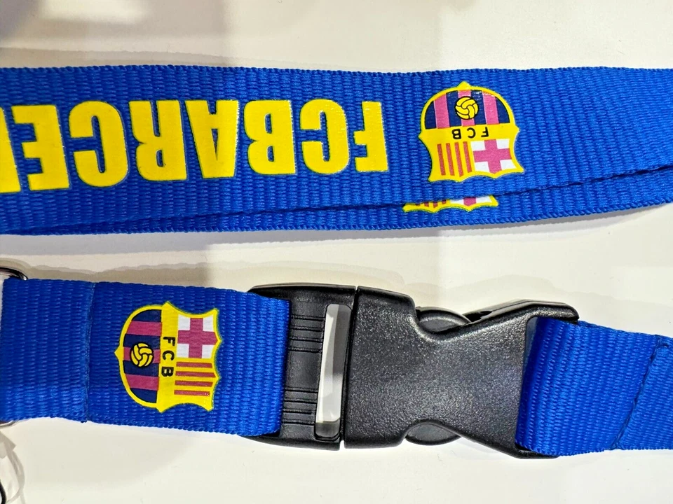 BARCELONA FC Lanyard Detachable with Clip - ID / Badge Holder ~ Keychain NEW - Image 4 of 4
