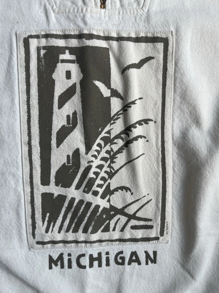 Pullover Faro De Colección 1/2 Cremallera Taylor 100% Algodón Serigrafía S/M Foto 2 de 4