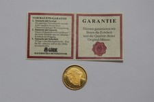 GERMANY 2 MARK 1991 J GOLD PLATED B48 #22CG47