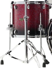 TAMA Starclassic Walnut/Birch Lacquer Floor Tom 14" x 14" - Molten Raspberry Fade