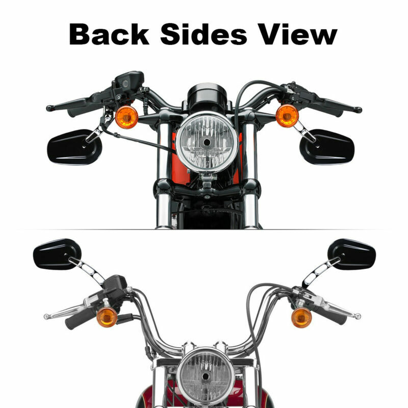 HARLEY-DAVIDSON イーグルミラー 2個セット 0640-0475.クロームイーグルライブツーライドミラー2個セット