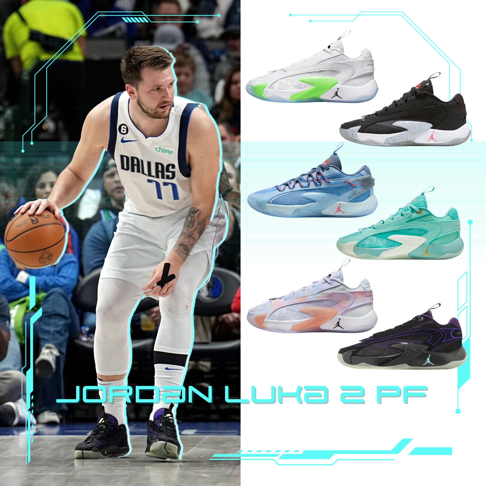 Nike Jordan Luka 2 PF Doncic El Matador Luka Magic Men Basketball