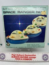 Vintage Modern Toys Battery Operated Space Ranger No. 3 NASA UFO Box Only
