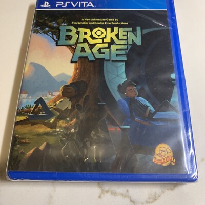 Broken Age PlayStation PS Vita Limited Run Games #61 SEALED FAST SHIPPED