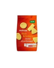 Waitrose Mini Shortbread Rich & Buttery Shortbread 125g