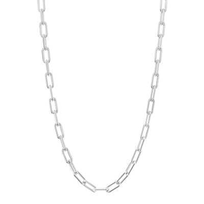 Offene Glieder Trägerkette Halskette Sterling Silber 925 gepunzt nagelneu verpackt