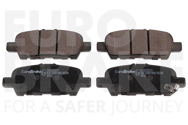 Eurobrake BremsbeläGe BremsklöTze FüR Suzuki Grand Vitara II JT TE TD 1.9 Ddis-image
