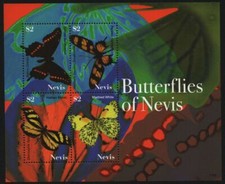 Nevis 2007 - Mi-Nr. 2203-2206 ** - MNH - Schmetterling / Butterflies