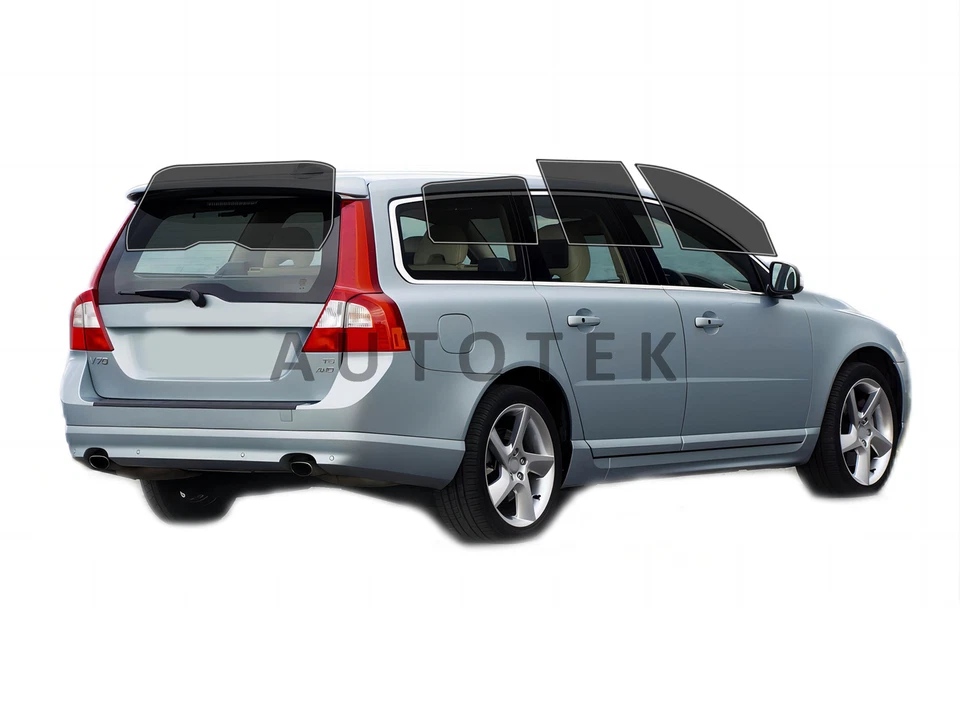 Película precortada en todos los lados + ventana trasera cualquier tono % para Volvo V70 2001-2007 Foto 2 de 4