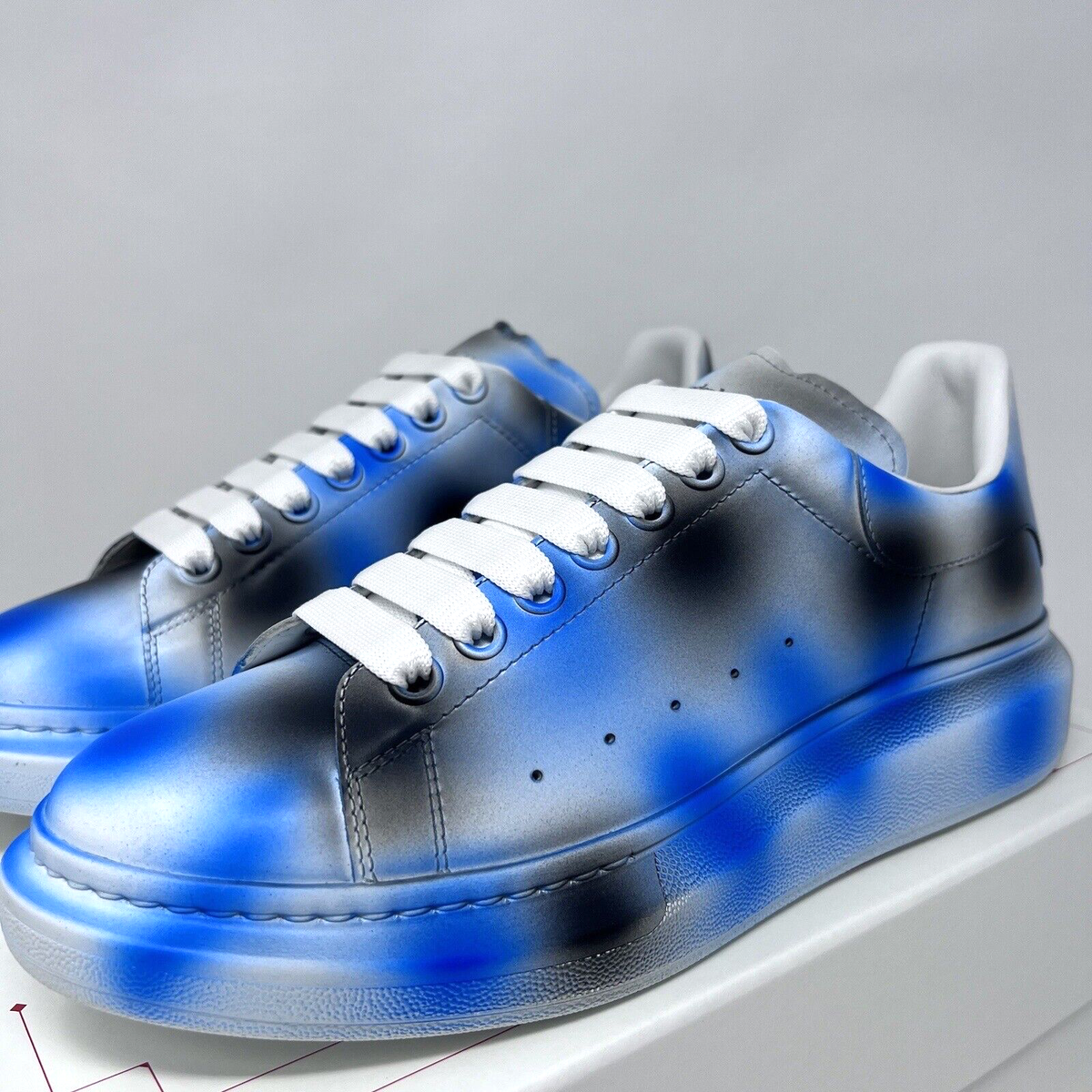 Alexander McQueen Men's Ombre Sprayed Sneakers 9 US / 42 EU