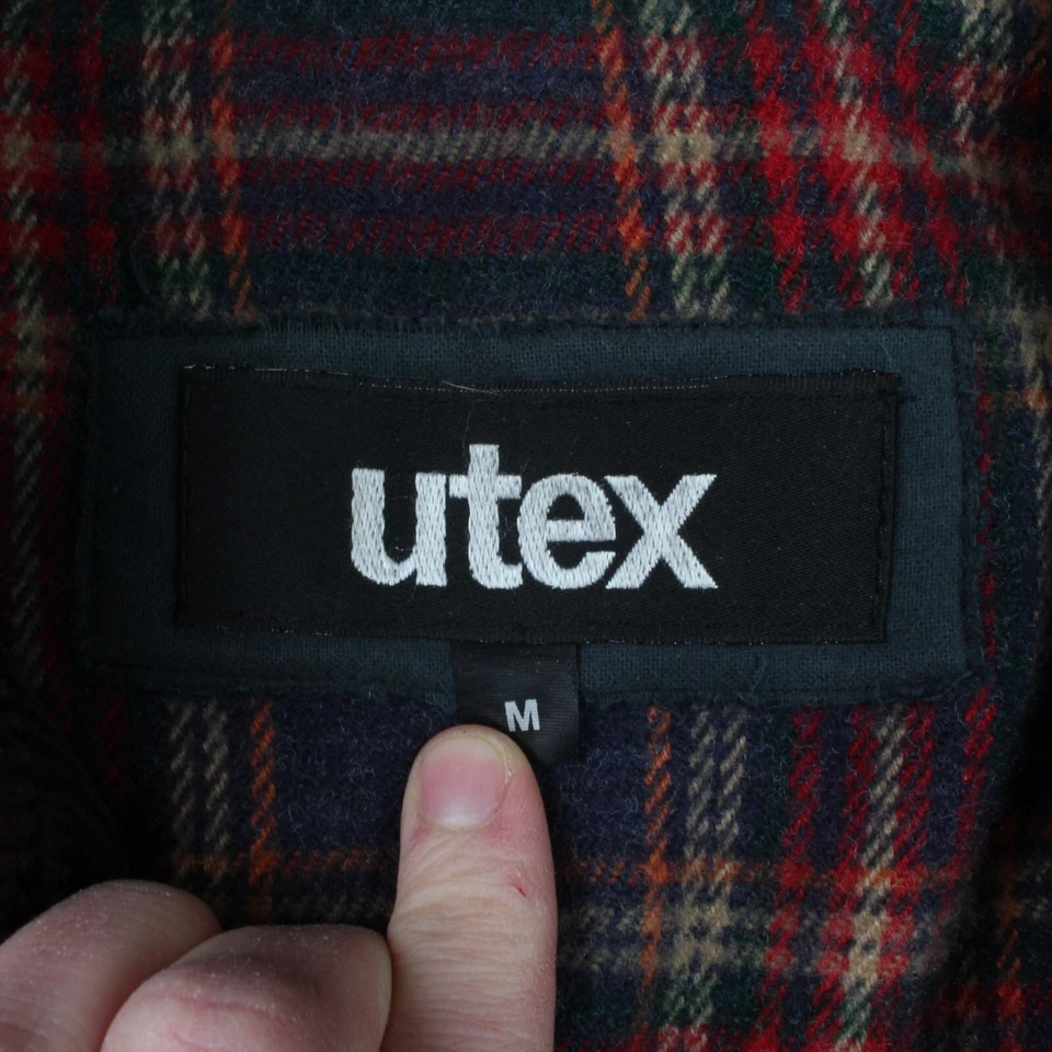 Abrigo chaqueta de pana Utex para mujer abrigo guisante mediano púrpura Foto 2 de 4