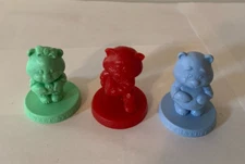 The Good Stuff Gang Wendys 1985 Fast Food Prize Vtg Toy Figures Red Blue Green