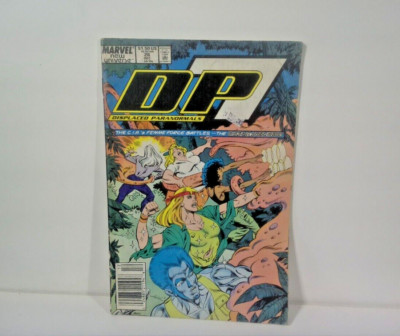 D.P.7 #26 December 1988 Marvel Comics Superhero New Universe Mark Gruenwald